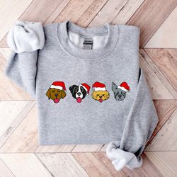 christmas dogs sweatshirt, dog mom shirt, christmas dogs sweatshirt, dogs sweatshirt, puppies shirt, christmas sweatshir