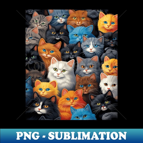 YI-20231121-25712_Funny Cat many cats Cute Kawaii Cat Cute eyes many kittens 0306.jpg