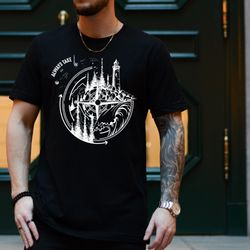 always take the scenic route camping travel adventure wild compass shirt, vacation shirt, gift for traveler, woman vacat