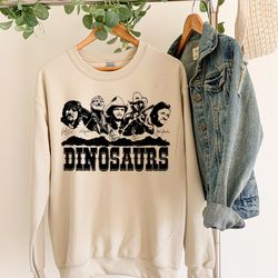 country legend sweatshirt, dinosaurs sweatshirt, waylon jennings, willie nelson, merle haggard, hank williams,johnny cas