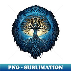 Winter Tree of Life - Signature Sublimation PNG File - Spice Up Your Sublimation Projects
