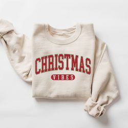 retro christmas vibes sweatshirt, womens christmas sweatshirt, holiday sweater, cute christmas sweatshirt, christmas gif