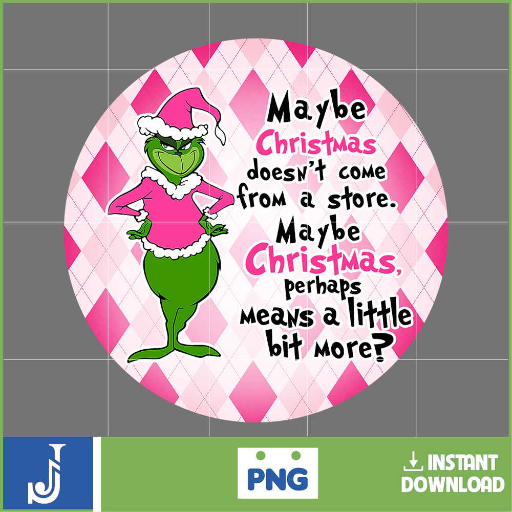 Pink Christmas Png Ornament, Cartoon Christmas Ornament Design Png, 3D Pink Cartoon Christmas 2023 Ornament Png (18).jpg