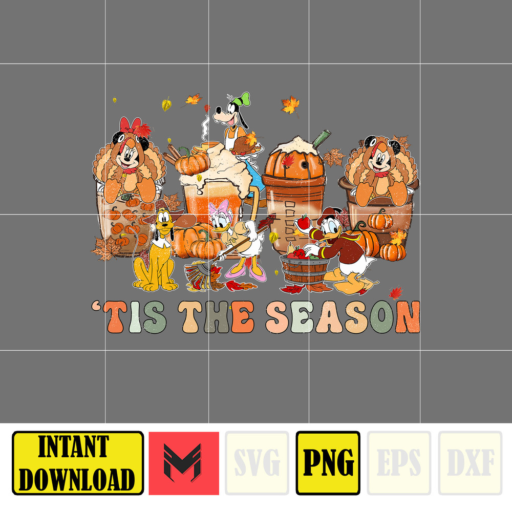 Thanksgiving Png, Pumpkin Season, Fall Vibes, Mouse And Friend Thanksgiving, Autumn Png, Thanksgiving Turkey (16).jpg