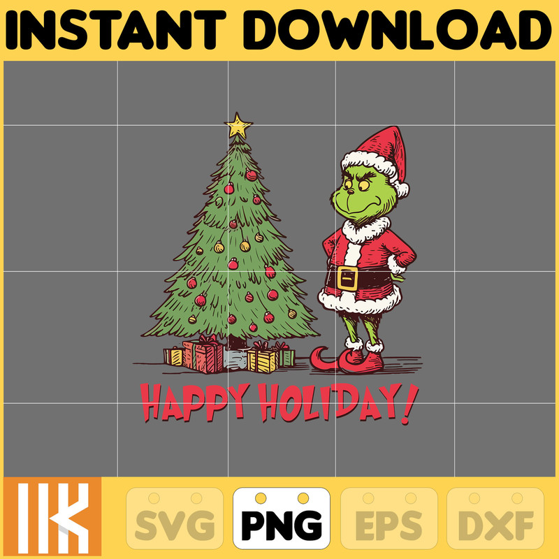 New Unique Grnich, Files The Grnich Png, Merry Grnichmas Png, Retro Grinc Png, Christmas Sublimation (26).jpg