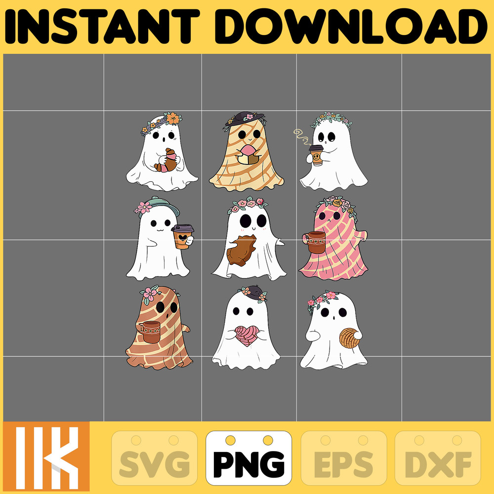 Mexican Ghost Png, Creepy Conchita Era Png, Conchas and Cucuys Png, Conchas Ghost, Funny Halloween Png, Dia de Muertos, Pan Dulce (19).jpg