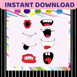 lips bundle svg, lips svg, bundle, red lips svg, tongue out svg, lips clipart bundle, biting lips svg, sexy lips svg, fa
