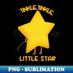 Tinkle Tinkle Little Star - Aesthetic Sublimation Digital File - Perfect for Sublimation Mastery