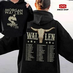 morgan wallen one thing at a time tour 2 side sweatshirt, wallen western shirt, morgan wallen hoodie, morgan wallen swea