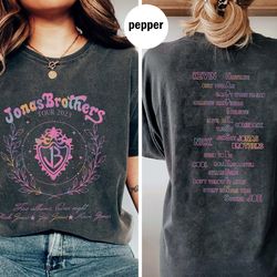 jonas brothers shirt, five albums one night tour shirt, jonas brothers the albums shirt, music lover, jonas the eras tou