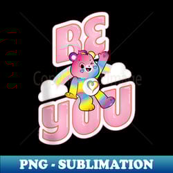 care bears be you togetherness bear - trendy sublimation digital download - capture imagination with every detail