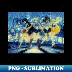 sailor moon starry night - high-resolution png sublimation file - boost your success with this inspirational png download
