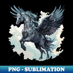 Majestic Pegasus - Professional Sublimation Digital Download - Vibrant and Eye-Catching Typography