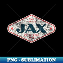 Jax Beer Vintage Style - Logo - Premium PNG Sublimation File - Perfect for Sublimation Mastery