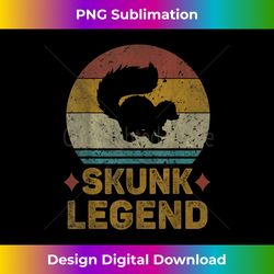 Skunk Legend Funny Vintage Cribbage Board Game - Contemporary PNG Sublimation Design - Channel Your Creative Rebel