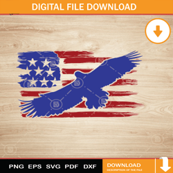 usa animal eagle svg, 4th of july svg, america