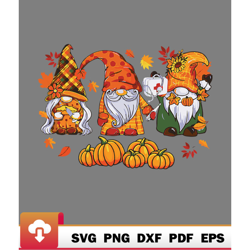 Thanksgiving SVG, Autumn Fall Vibes Nurse Doctor Thanksgiving SVG - WildSvg.jpg