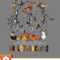 Thanksgiving SVG, Happy Hallothanksmas Dancing Skeleton Halloween Thanksgiving SVG - WildSvg.jpg