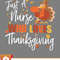 Thanksgiving SVG, Just A Nurse Who Loves Thanksgiving Turkey Nurse SVG - WildSvg.jpg
