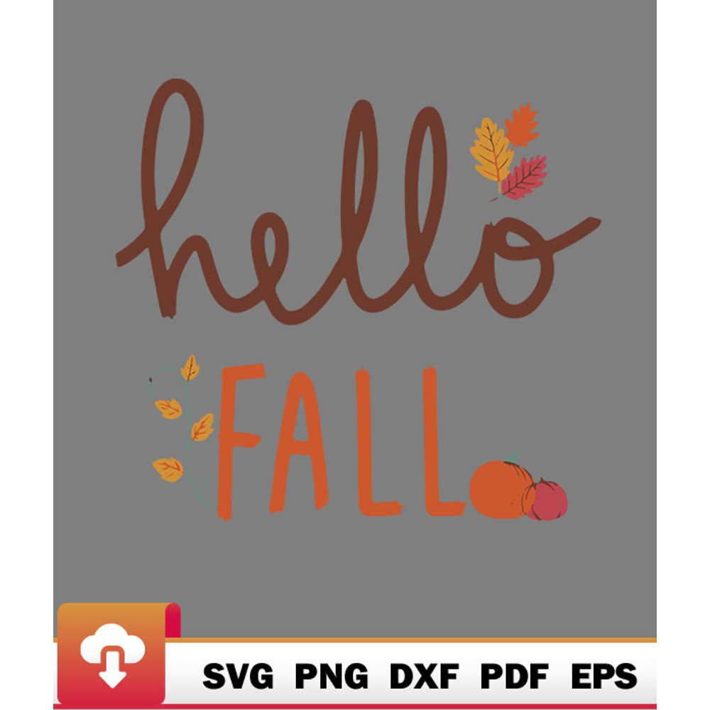 Thanksgiving SVG, Retro Hello Fall Leopard Pumpkin Autumn Season Thanksgiving SVG - WildSvg.jpg