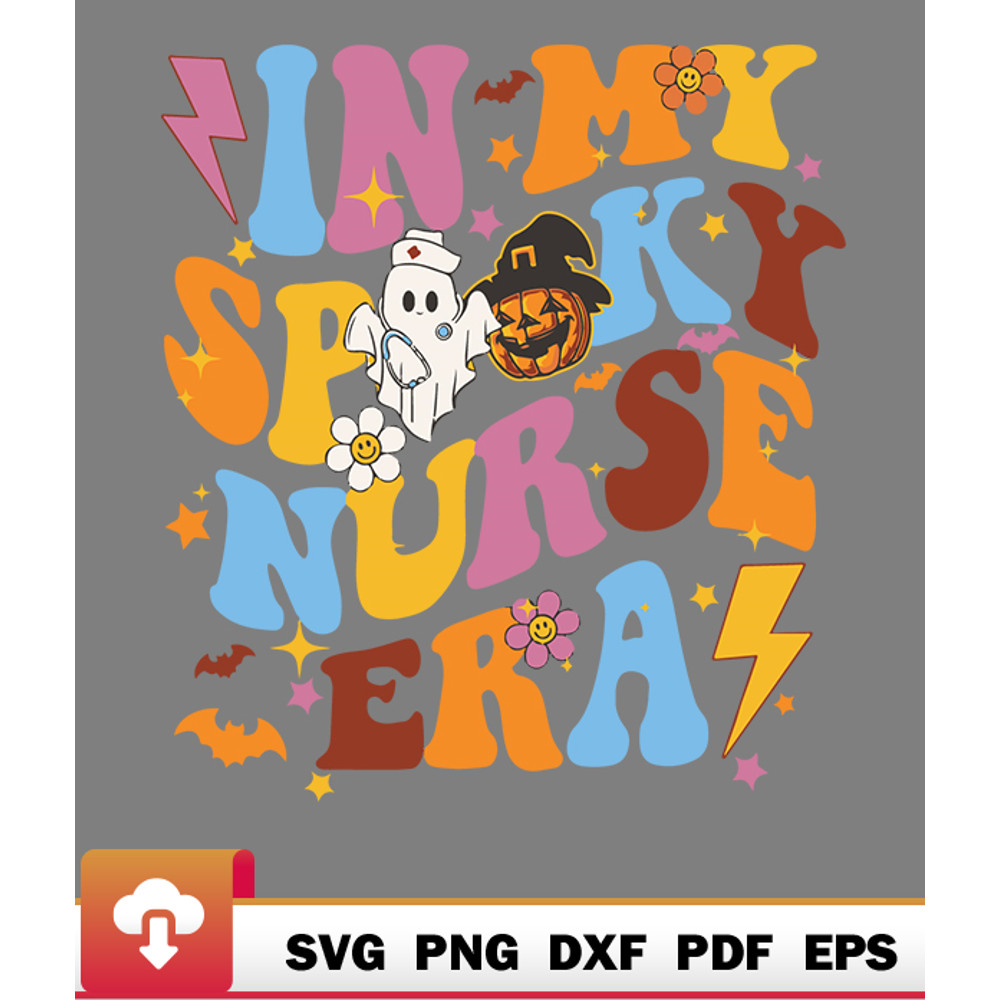 Thanksgiving SVG, Retro In My Spooky Nurse Era Spooky Nurse Halloween Retro Cute SVG - WildSvg.jpg