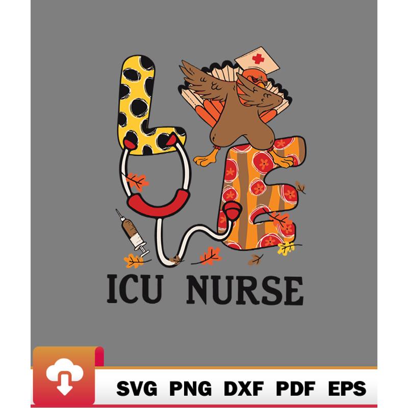 Thanksgiving SVG, Thanksgiving Icu Nurse Nursing Icu Nurse Thanksgiving SVG - WildSvg.jpg