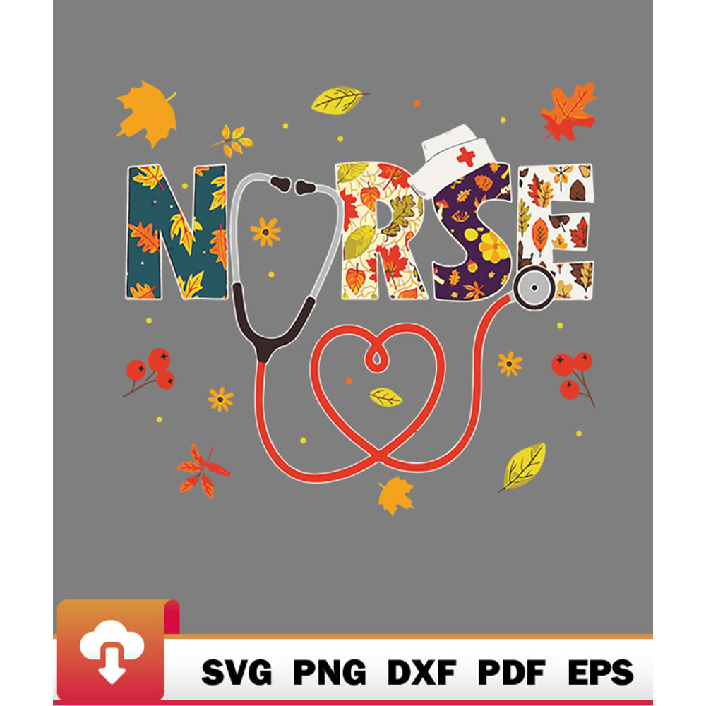 Thanksgiving SVG, Thanksgiving Turkey Day Nursing Thanksgiving Nurse SVG - WildSvg.jpg