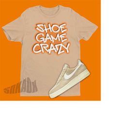 air force 1 low certified fresh matching tee - shoe game crazy shirt - graffiti art