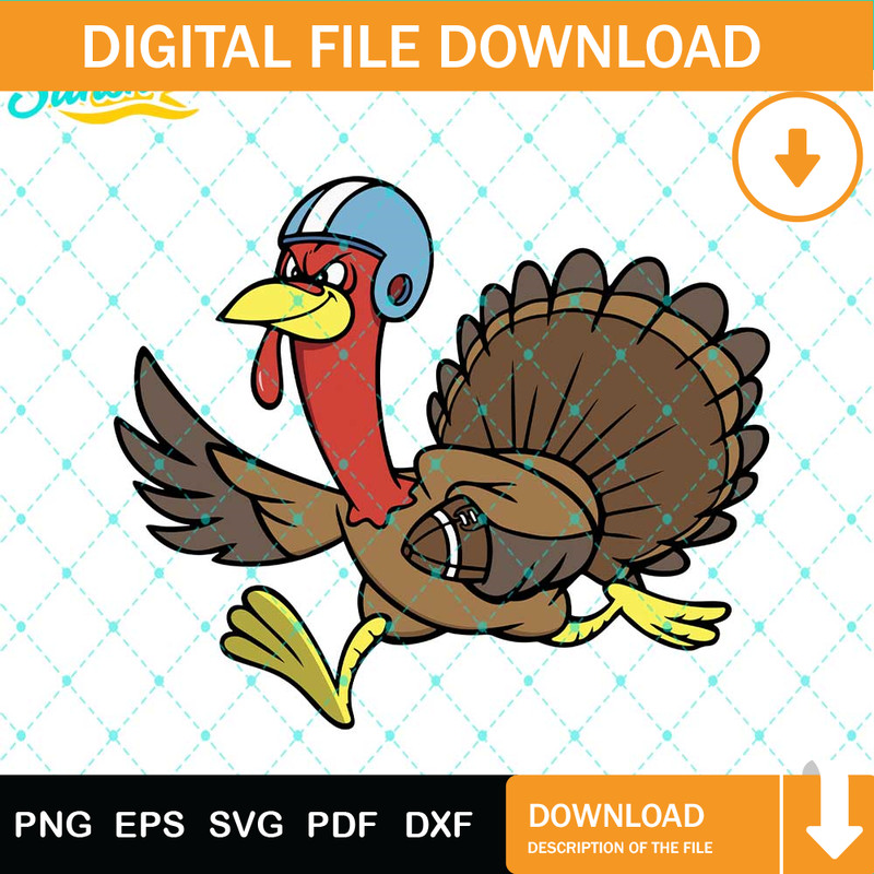 Thanksgiving Turkey NCAA Svg , Thanksgiving Svg, NCAA Svg Png Dxf Eps Design Graphic.jpg
