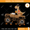 Dinosaur Turkey Riding Truck SVG PNG.jpg
