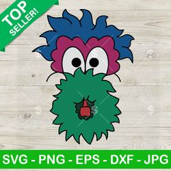 phillies baseball phanatic face svg, philadelphia baseball svg, phanatic svg -pixelcentrix