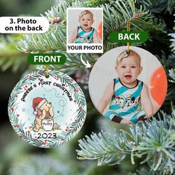 Baby Firsts Christmas 2023 Ornament , Pooh First Baby Christmas Ornament, Disney Baby Ornaments