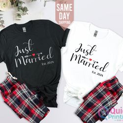 just married couple pyjamas valentine day gift for him and her valentines gifts boyfriend girlfriend couple matching chr