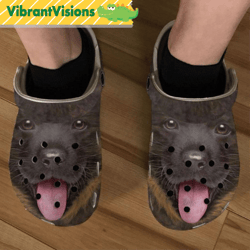 funny german shepherd dog crocs