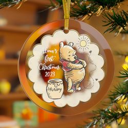 Personalised Babys 1st Christmas Ornament, Babys First Christmas Decoration, New Baby Christmas Gift
