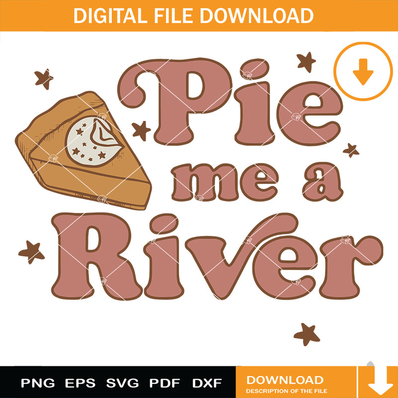Pie Me A River Svg, Vintage Cake Svg, Thankgiving Svg.jpg