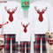 Matching Christmas Family Pyjamas, Christmas Reindeer Long Sleeve Tshirt Men Women, Christmas Couple Pajamas, Xmas Dog Cat Bandana GIft UK.jpg