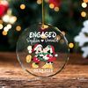 Personalized Couple Photo Glass Ornament, Mickey Couple Custom Ornament, Disney Couple Christmas , Newly Married Couple Ornament.jpg