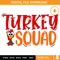 Face Turkey Squad SVG, Gobble Gobble SVG, Thanksgiving Turkey SVG.jpg