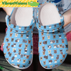 pattern french bulldog puppy dog crocs