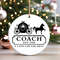 Coach Cinderella Disney Princess Christmas Ornament, Est 1950 a Land Far Far Away Ornaments, Christmas Gift.jpg