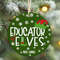 Custom Educator of Elves Teacher Christmas Ornament, Christmas Elf Teacher Holiday Gift, Personalize Ornament Classroom Decor.jpg