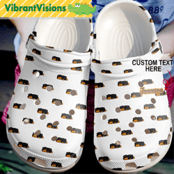 personalized rottweiler pattern crocs