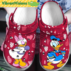donald duck and daisy duck clog shoes donald daisy duck sandal shoes gift for women donald couple shoes summer shoes