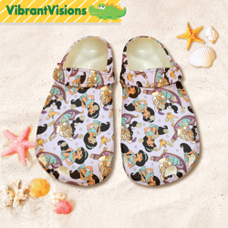magic carpet ride jasmine princess aladdin shoes aladdin summer shoes jasmine princess clog shoes magic kingdom sanda