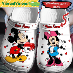 mickey minnie clog shoes mickey and friends sandal shoes gift for women mickey minnie mouse disneyland summer,