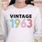 60th Birthday Long sleeve t shirts, 1963 Birthday Shirts Women Men, Personalized Long Sleeve Custom T-Shirt Customized Tee ,1963 Vintage tee.jpg