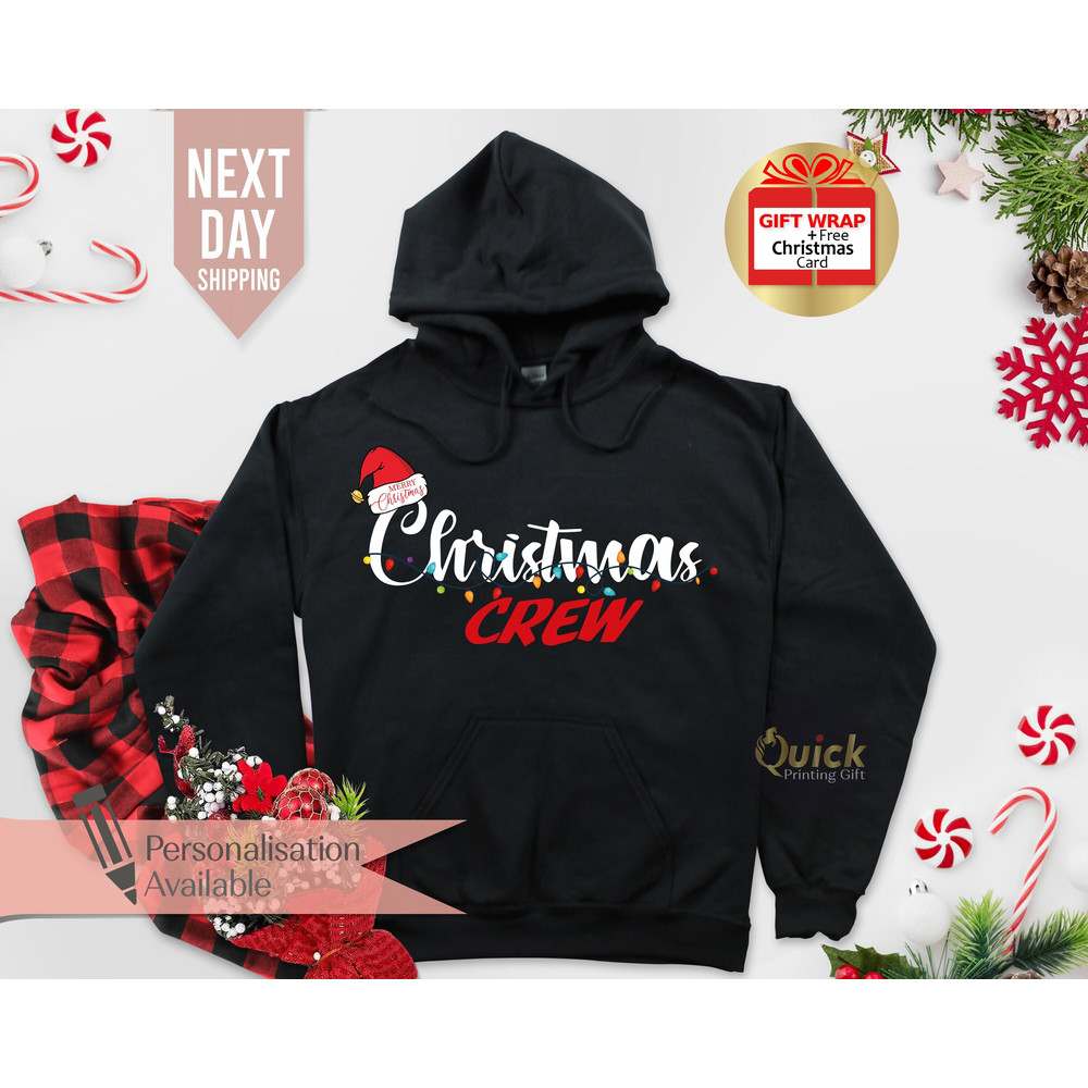 Christmas Crew Sweatshirt, Christmas Hoodies for Women Men, Christmas Squad Jumper, Family Christmas Jumper, Christmas Gift for Cousins.jpg