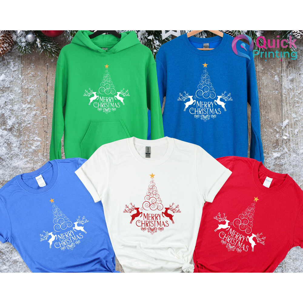 Christmas Shirt, Christmas Trees Jumper, Holiday Shirt, SWEATSHIRT MERRY_CHRISTMAS TREE, Cute Christmas Tee, Holiday Gift for Her Him 2023 1.jpg