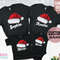 Family Christmas Shirt, Christmas Hat Shirt, Custom Christmas Tee, Matching Family Christmas Shirts, Kids T shirt.jpg